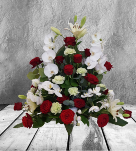 Elegant sorgdekoration Grace