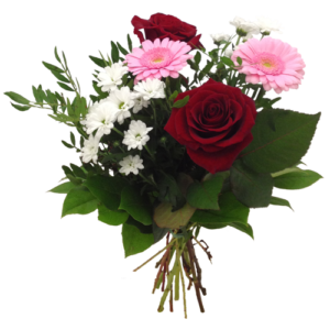 bukett_verona_röd_rosa_vit